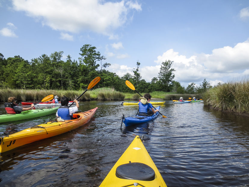 kayaking