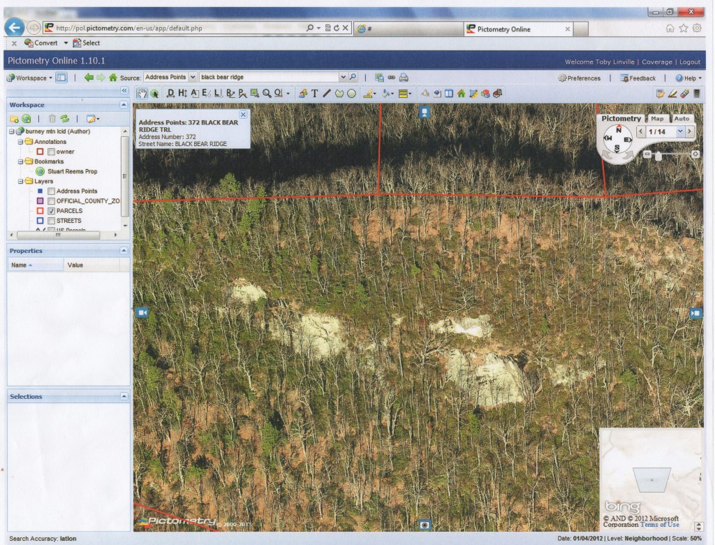 Maybin Mtn Map