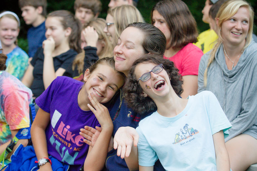 laughing campers